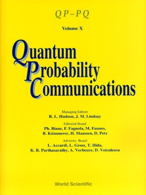 cover image of Quantum Probability Communications